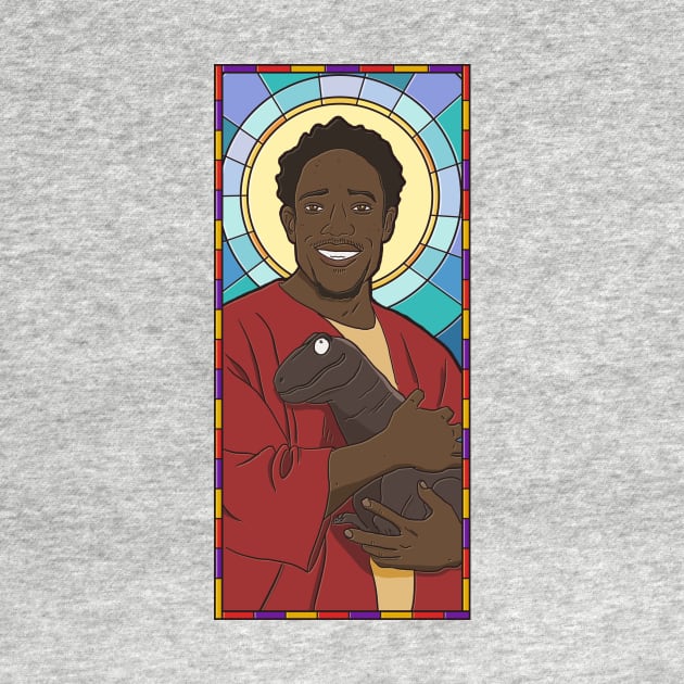 DeMar Derozan Stained Glass by opiester